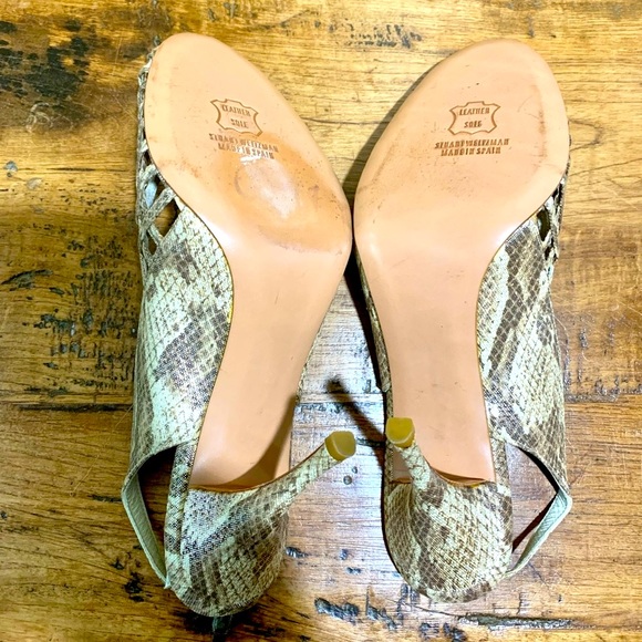 Stuart Weitzman New Condition Snake Heels - Picture 3 of 5
